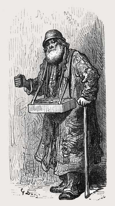 The Match Seller, 1872 by Gustave Dore