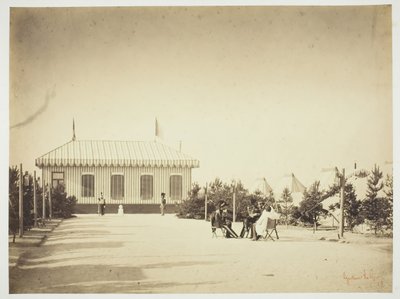 Untitled [Officers], 1857 by Gustave Le Gray