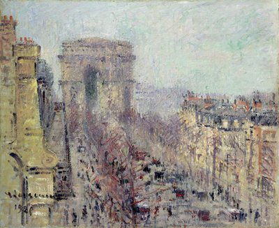 Avenue de Friedland, Paris by Gustave Loiseau