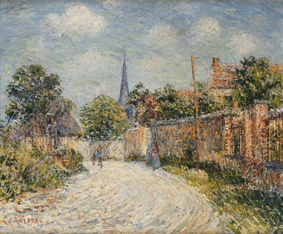 The Village Street by Gustave Loiseau