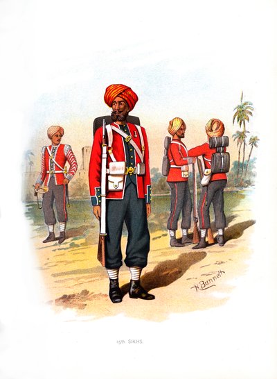 15th Sikhs by H. Bunnett