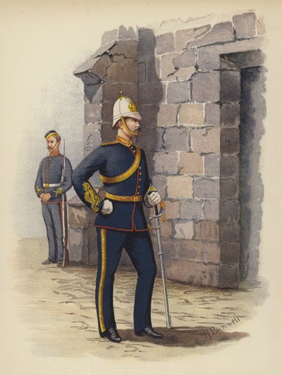 Halifax Garrison Artillery by H. Bunnett