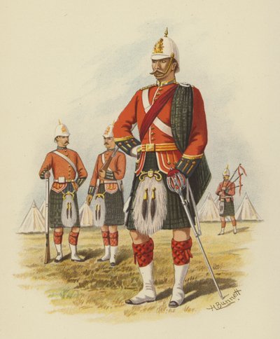 The 5th Royal Scots of Canada, Montreal by H. Bunnett