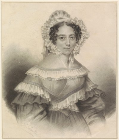 Portrait of a Lady by H. Deville