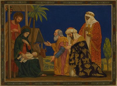 The Magi by H. Siddons Mowbray