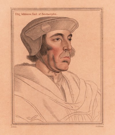 William FitzWilliam by Hans (after) Holbein the Younger