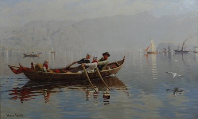 Bergen Harbour by Hans Andreas Dahl