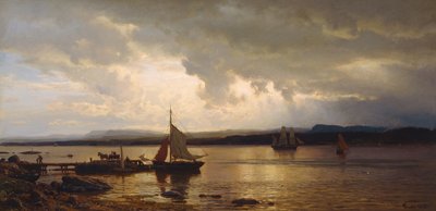 From Oslo Fjord by Hans Gude