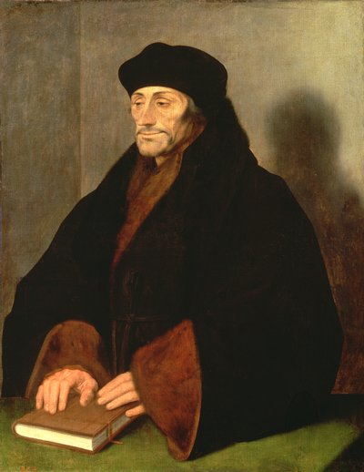 Erasmus of Rotterdam by Hans Holbein der Jüngere