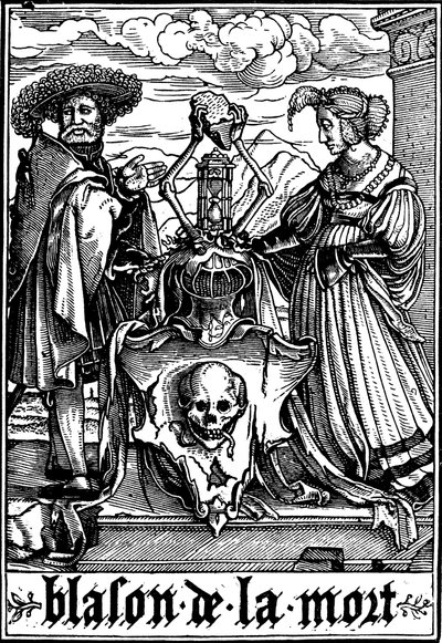 The Arms of Death, 1538 by Hans Holbein der Jüngere
