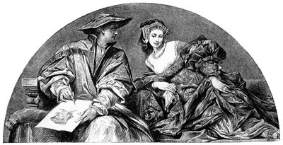 Hans Holbein, German artist by Hans Makart