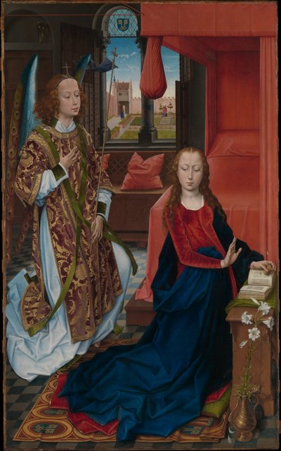 Annunciation by Hans Memling