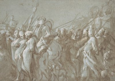 Military Procession, 16th century by Hans Mont