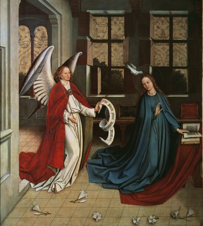 The Annunciation by Hans Multscher