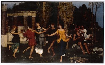 An Arcadian Idyll, 1879 by Hans Sandreuter