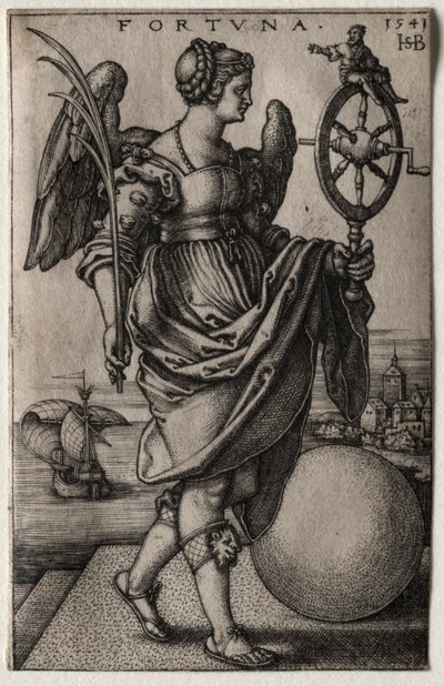 Fortune, 1541 by Hans Sebald Beham