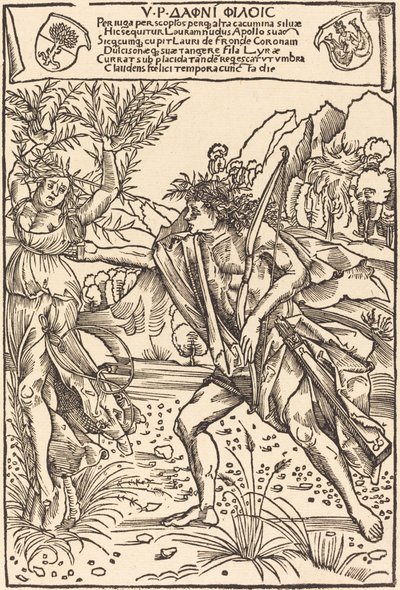 Apollo and Daphne by Hans Süss von Kulmbach