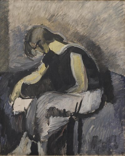 A Lady Reading by Harald Giersing