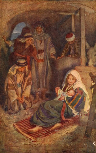 New Testament: The Nativity by Harold Copping