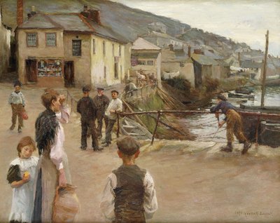 Mousehole by Harold Harvey