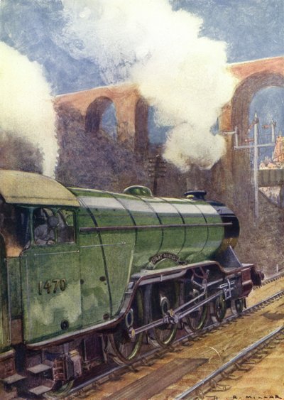 A Beautiful Express Locomotive by Harold Robert Millar