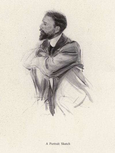 Portrait of a middle-aged man by Harrison Fisher