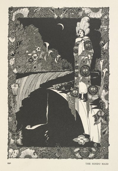 The Hindu Maid by Harry Clarke