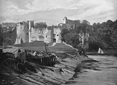 Chepstow Castle, c1896 by Harvey Barton