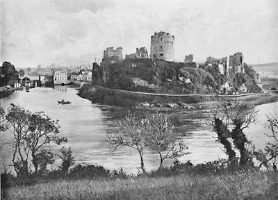 Pembroke Castle, c1896 by Harvey Barton