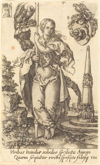 Charity by Heinrich Aldegrever