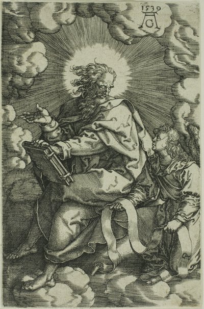 Matthew, from The Four Evangelists by Heinrich Aldegrever