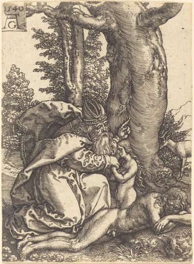 The Creation of Eve by Heinrich Aldegrever
