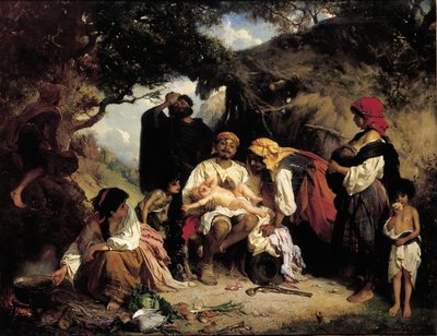 The Foundling by Heinrich Wilhelm Schlesinger