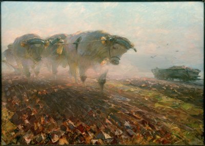 Hard Work by Heinrich von Zügel