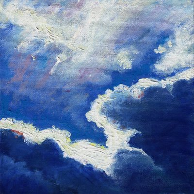 Cloud miniature VII, 2016 by Helen White