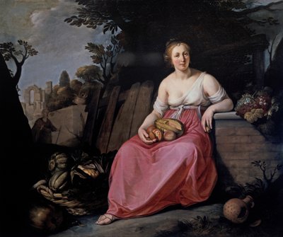 Vertumnus and Pomona by Hendrick Bloemaert