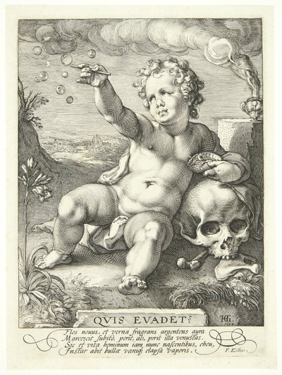 Allegory of the Transience of Life ("Quis Evadet?") by Hendrick Goltzius