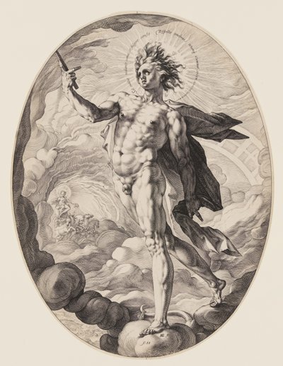 Apollo by Hendrick Goltzius