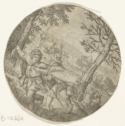 The Blind Leading the Blind by Hendrick Goltzius