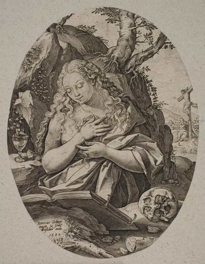 Mary Magdalene by Hendrick Goltzius