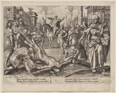 St. Peter by Hendrick Goltzius