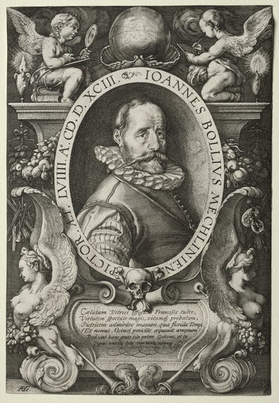 Hans Bol, 1593 by Hendrik Goltzius