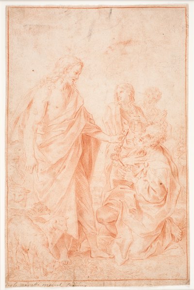Christ Giving the Keys to Saint Peter by Hendrik Krock