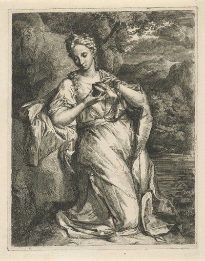 Woman with Perfume Bottle by Hendrik van Limborch