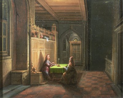 Christ in the House of Nicodemus by Hendrik van Steenwyck