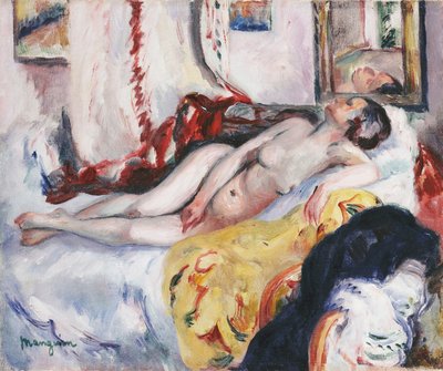 Nude Sleeping by Henri Charles Manguin