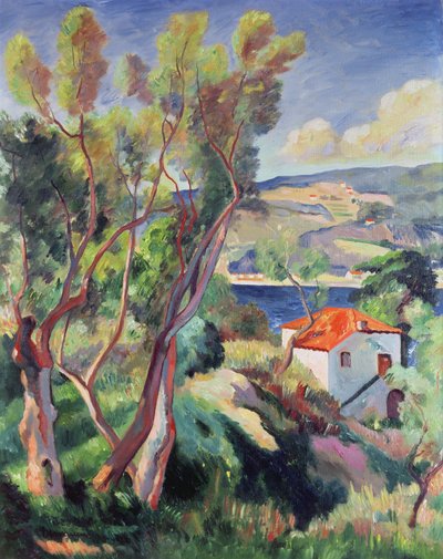 The Route to Villefranche by Henri Charles Manguin