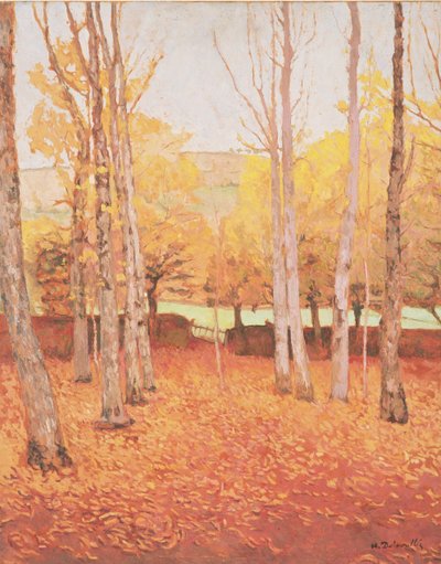 Autumn, 1930 by Henri Delavallee