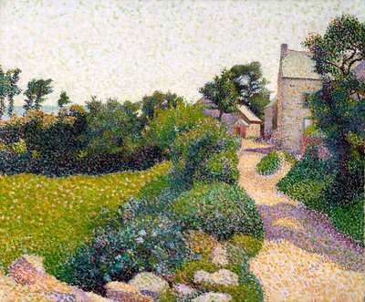 The Road in Sunlight by Henri Delavallee