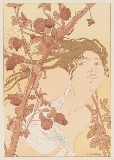 In the Brambles, 1898 by Henri Detouche